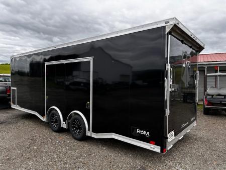 New 2026 ATC 8.5 x 24 ROM450 Enclosed Car Hauler w/ Relax & Plus Package