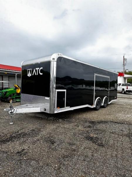 New 2026 ATC 8.5 x 24 ROM450 Enclosed Car Hauler w/ Relax & Plus Package