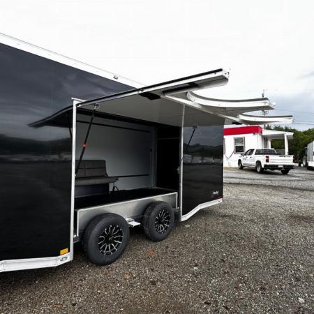 New 2026 ATC 8.5 x 24 ROM450 Enclosed Car Hauler w/ Relax & Plus Package