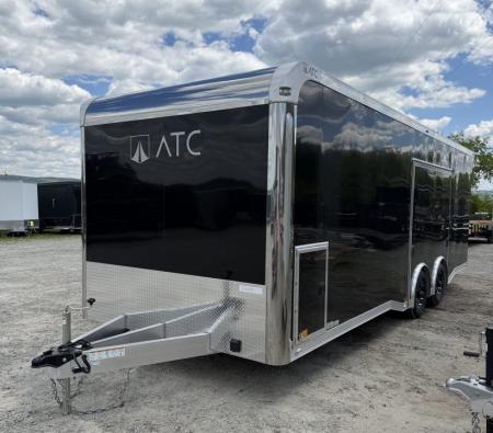 New 2026 ATC 8.5 x 24 ROM450 Enclosed Car Hauler w/ Relax & Plus Package