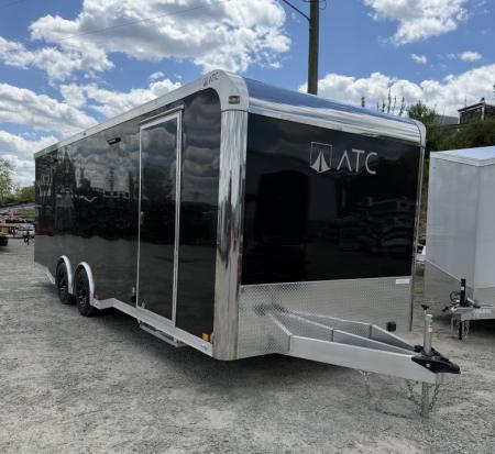 New 2026 ATC 8.5 x 24 ROM450 Enclosed Car Hauler w/ Relax & Plus Package