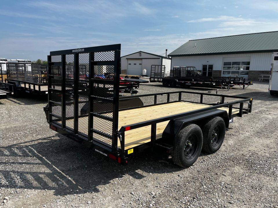New 2026 Sure-Trac 7 x 14 Tube Top 7K Utility Trailer