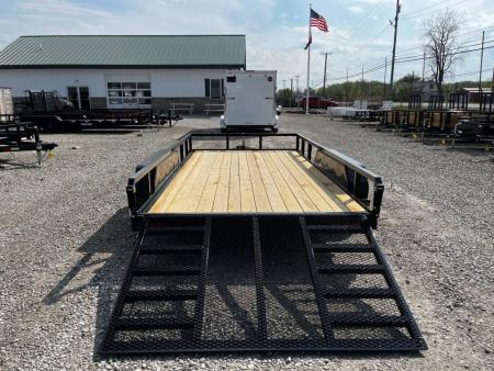 New 2026 Sure-Trac 7 x 14 Tube Top 7K Utility Trailer