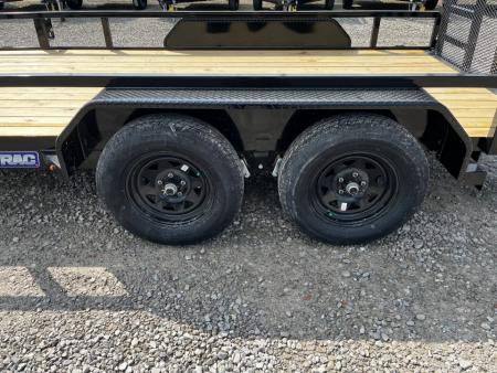 New 2026 Sure-Trac 7 x 14 Tube Top 7K Utility Trailer