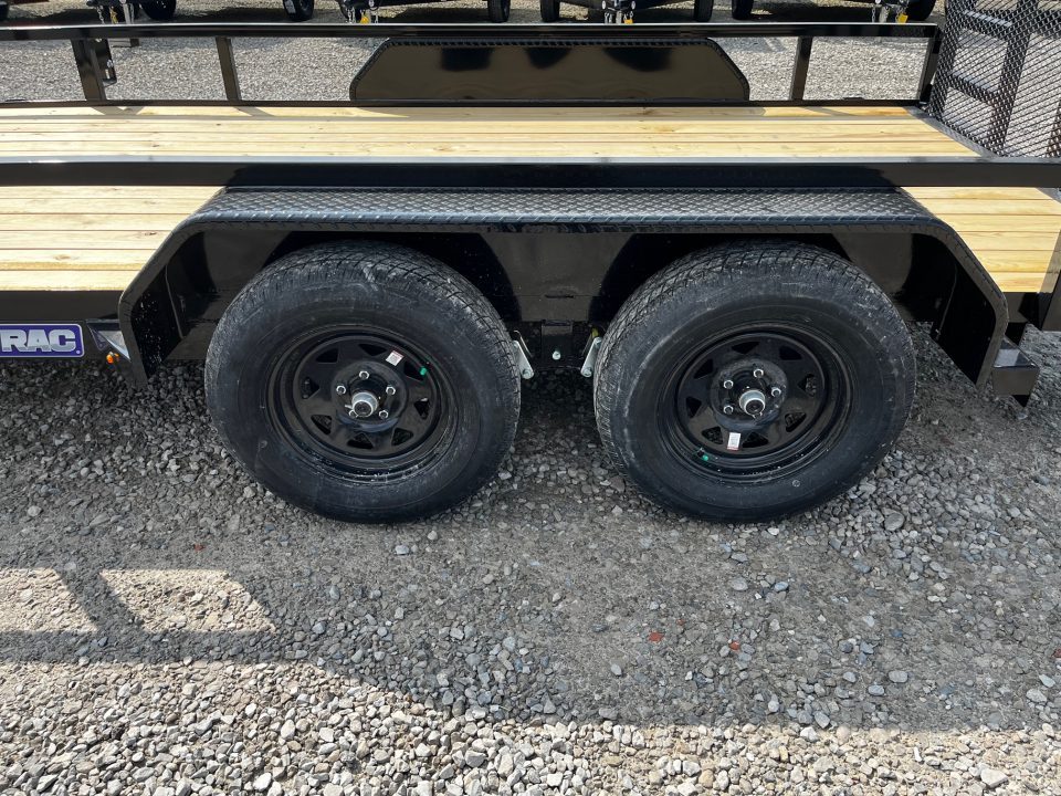 New 2026 Sure-Trac 7 x 14 Tube Top 7K Utility Trailer