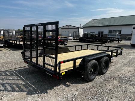 New 2026 Sure-Trac 7 x 14 Tube Top 7K Utility Trailer