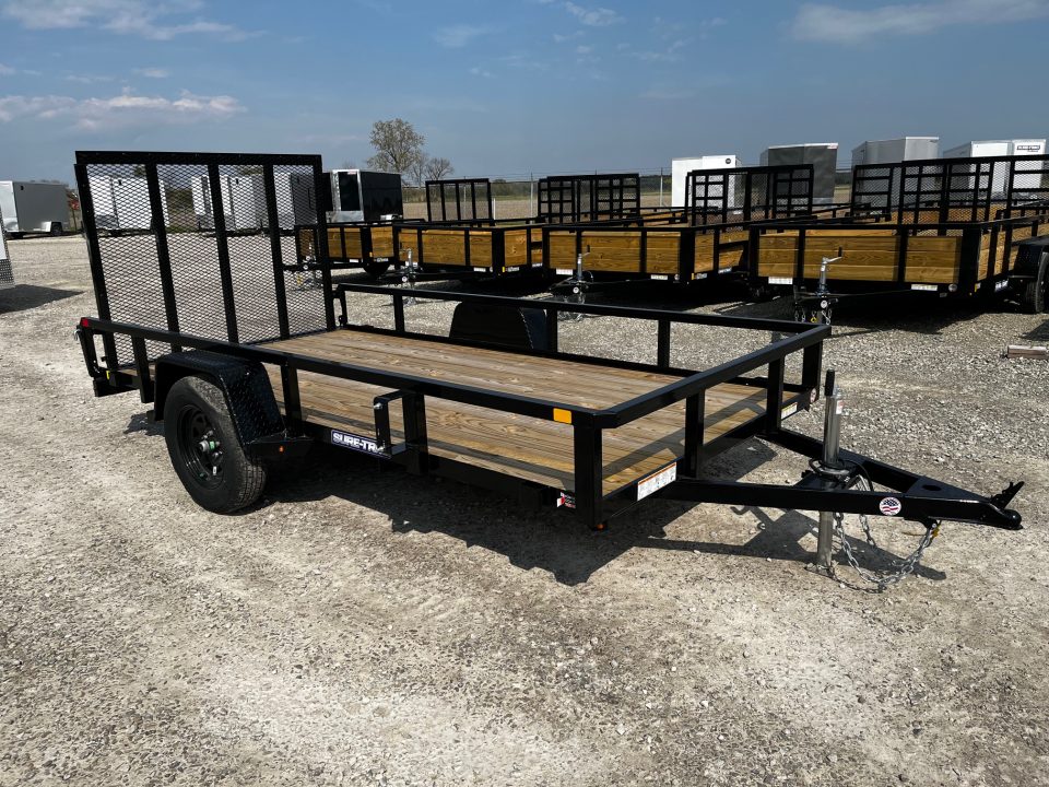New 2026 Sure-Trac 6 x 12 3K Tube Top Utility Trailer