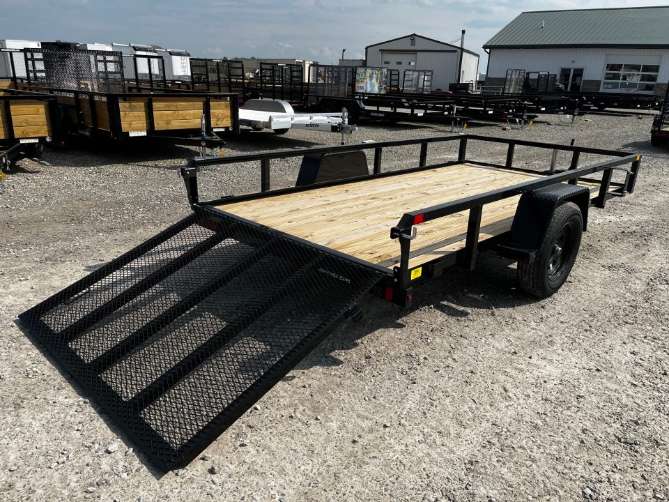 New 2026 Sure-Trac 6 x 12 3K Tube Top Utility Trailer