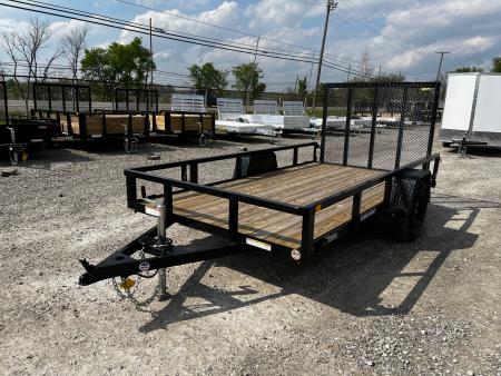 New 2026 Sure-Trac 6 x 12 3K Tube Top Utility Trailer