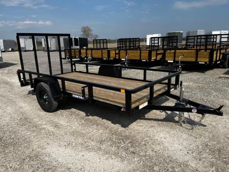 New 2026 Sure-Trac 6 x 12 3K Tube Top Utility Trailer