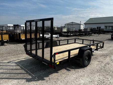 New 2026 Sure-Trac 6 x 12 3K Tube Top Utility Trailer