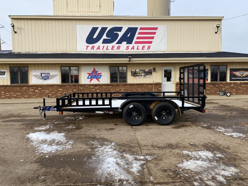 New 2026 Load Trail 83x14 Rail Side w/Side Rail ATV Ramps 7K