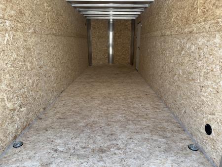 New 2027 Bighorn R&M 7x20+2’V 7K 7ft tall Rear Ramp Enclosed Cargo Trailer