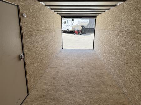 New 2027 Bighorn R&M 7x20+2’V 7K 7ft tall Rear Ramp Enclosed Cargo Trailer