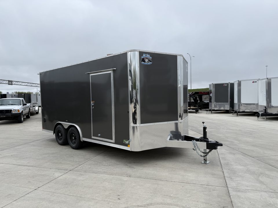 New 2027 R&M Manufacturing 8.5x16+2V 10k 7ft Cargo / Enclosed Trailer
