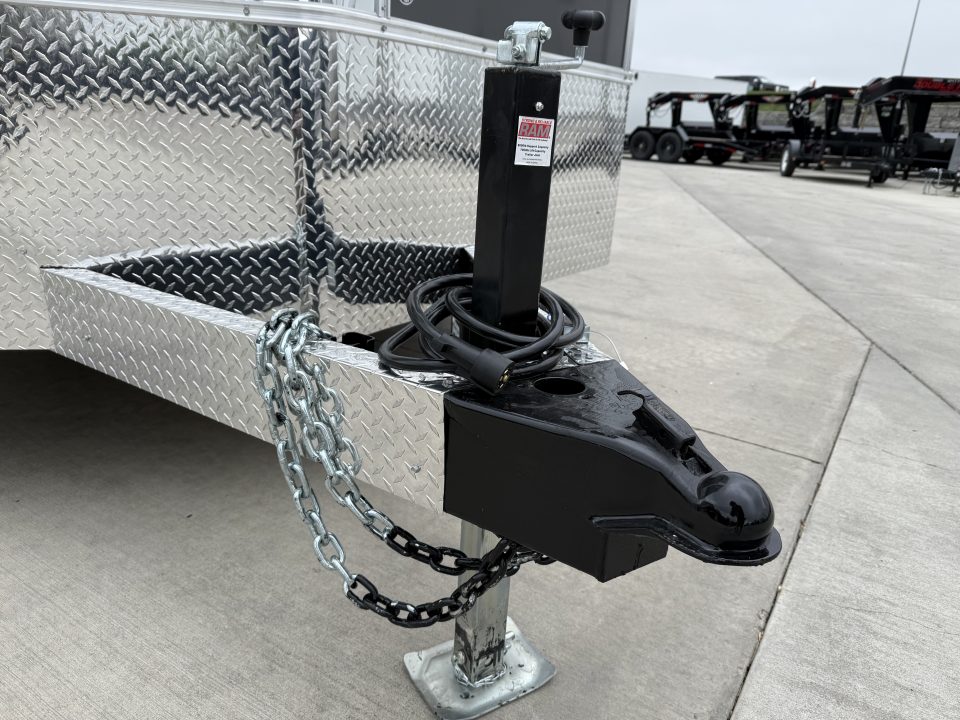 New 2027 R&M Manufacturing 8.5x16+2V 10k 7ft Cargo / Enclosed Trailer