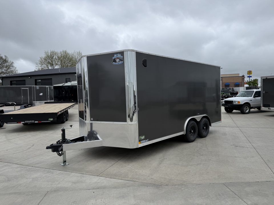 New 2027 R&M Manufacturing 8.5x16+2V 10k 7ft Cargo / Enclosed Trailer