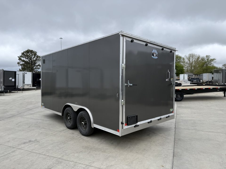 New 2027 R&M Manufacturing 8.5x16+2V 10k 7ft Cargo / Enclosed Trailer