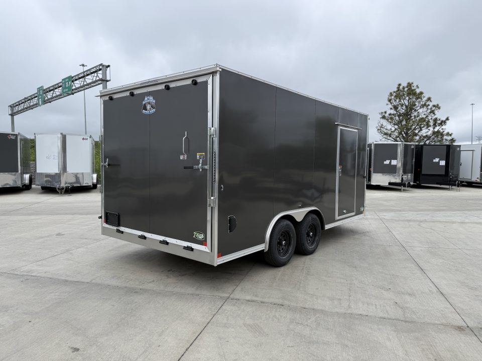 New 2027 R&M Manufacturing 8.5x16+2V 10k 7ft Cargo / Enclosed Trailer
