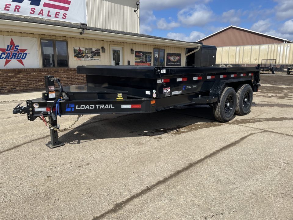 New 2026 Load Trail 83x14 Tandem Axle 14K w/18" Sides Dump Trailer