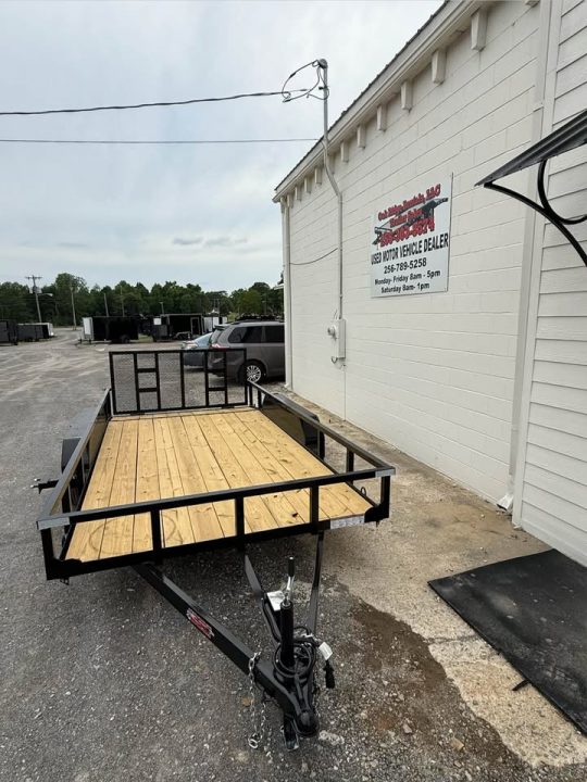 New 2026 Oak Ridge 7x14TA Utility Trailer