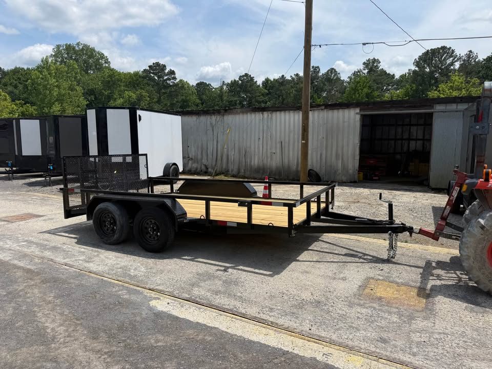 New 2026 Oak Ridge 7x14TA Utility Trailer
