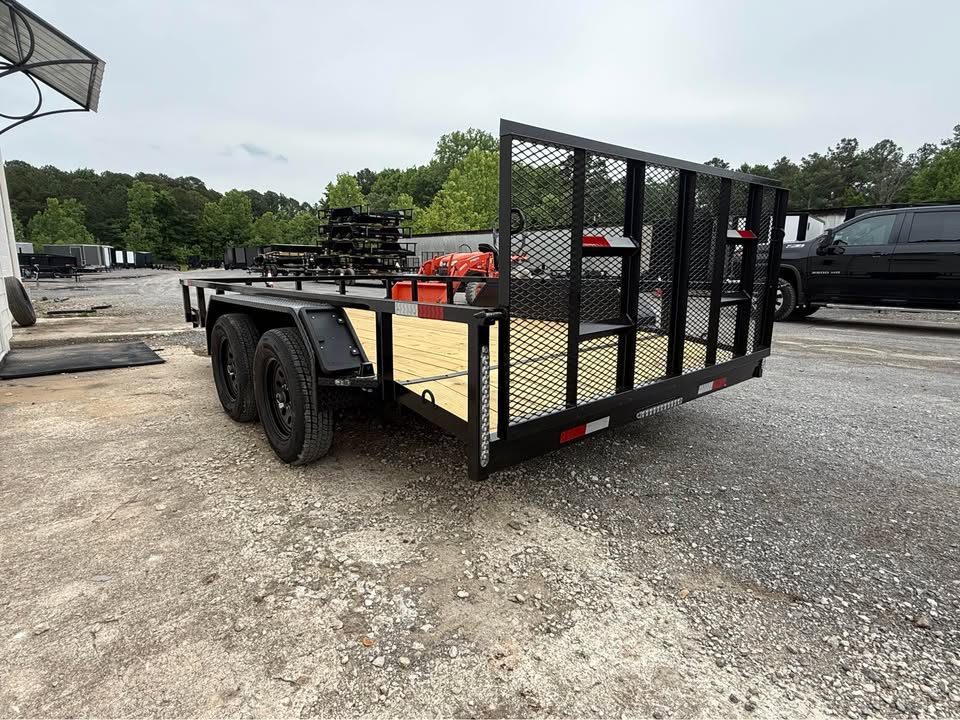 New 2026 Oak Ridge 7x14TA Utility Trailer