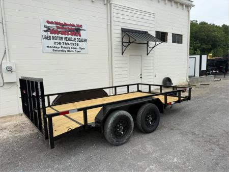 New 2026 Oak Ridge 7x14TA Utility Trailer
