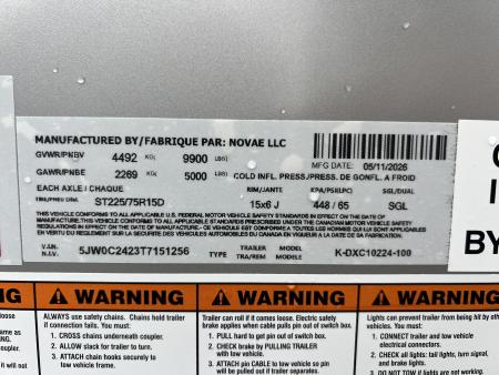 New 2026 Look Trailers 8.5X24 10K DLX RAMP DOOR Cargo / Enclosed Trailer