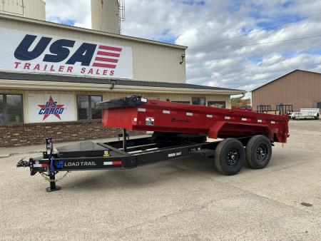 New 2026 Load Trail 83x14 Tandem Axle 14K w/18  Sides Dump Trailer