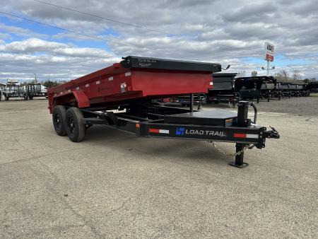 New 2026 Load Trail 83x14 Tandem Axle 14K w/18" Sides Dump Trailer