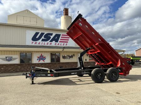 New 2026 Load Trail 83x14 Tandem Axle 14K w/18" Sides Dump Trailer