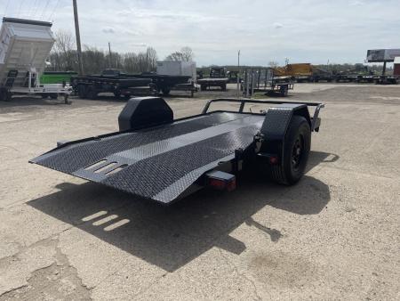 New 2026 Load Trail 77x12 7k Scissor Tilt Trailer