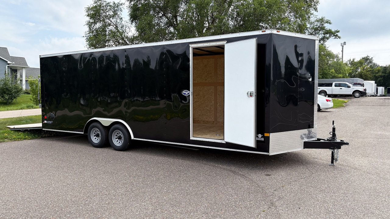 New 2026 American Hauler 8.5x24 Enclosed Cargo - Ramp door!