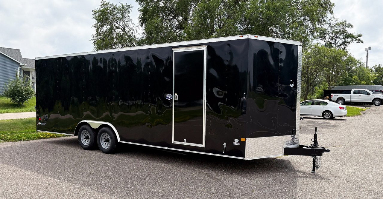 New 2026 American Hauler 8.5x24 Enclosed Cargo - Ramp door!