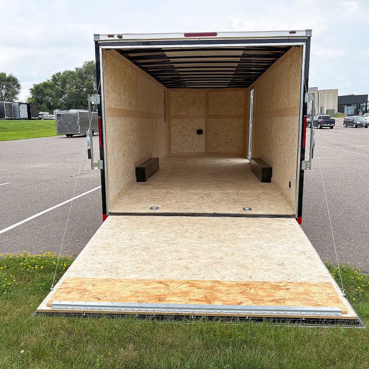 New 2026 American Hauler 8.5x24 Enclosed Cargo - Ramp door!