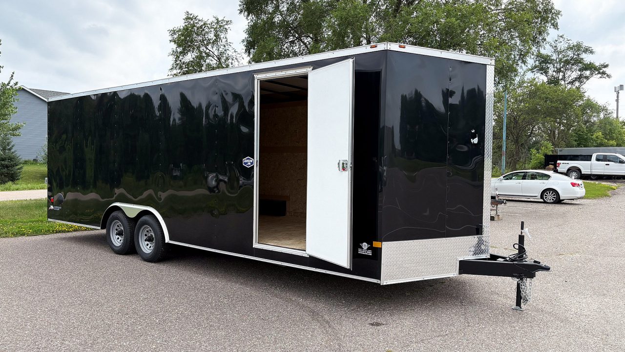 New 2026 American Hauler 8.5x24 Enclosed Cargo - Ramp door!