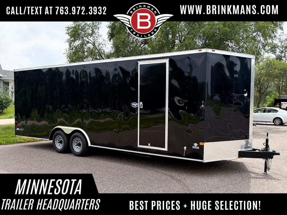 New 2026 American Hauler 8.5x24 Enclosed Cargo - Ramp door!
