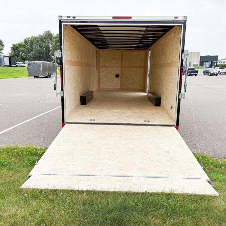 New 2026 American Hauler 8.5x24 Enclosed Cargo - Ramp door!