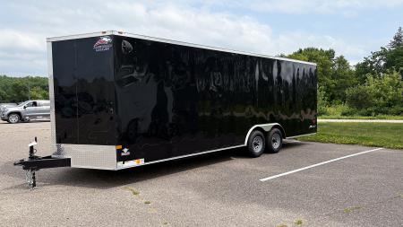 New 2026 American Hauler 8.5x24 Enclosed Cargo - Ramp door!