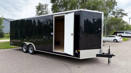 New 2026 American Hauler 8.5x24 Enclosed Cargo - Ramp door!