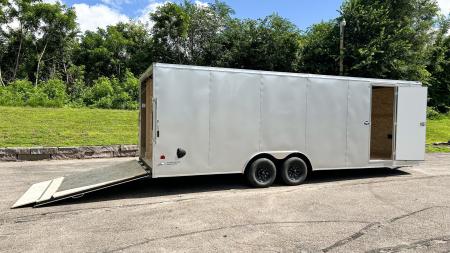New American Hauler 8.5x24 Enclosed Trailer -- Ramp Door!
