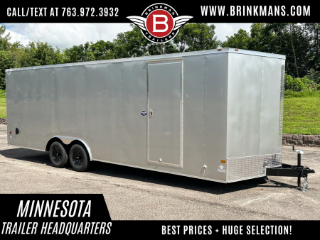 New American Hauler 8.5x24 Enclosed Trailer -- Ramp Door!