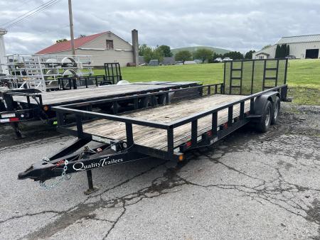 Used 2020 Quality Trailers 7x22' 10K Utility Trailer