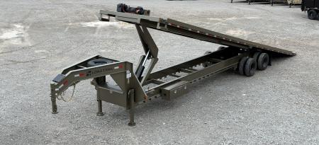 New 2026 Load Trail GT 102X40 25.9K GVWR 18K WINCH 14PLY TIRES 5  RUB RAIL WIRELESS REMOTE Tilt Trailer