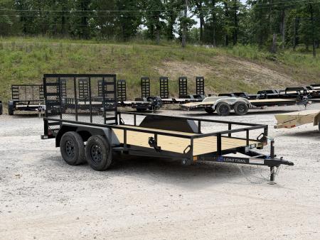 New 2026 Load Trail UE 83X14 7K GVWR 4' GATE SIDE LOAD ATV RAMPS Utility Trailer