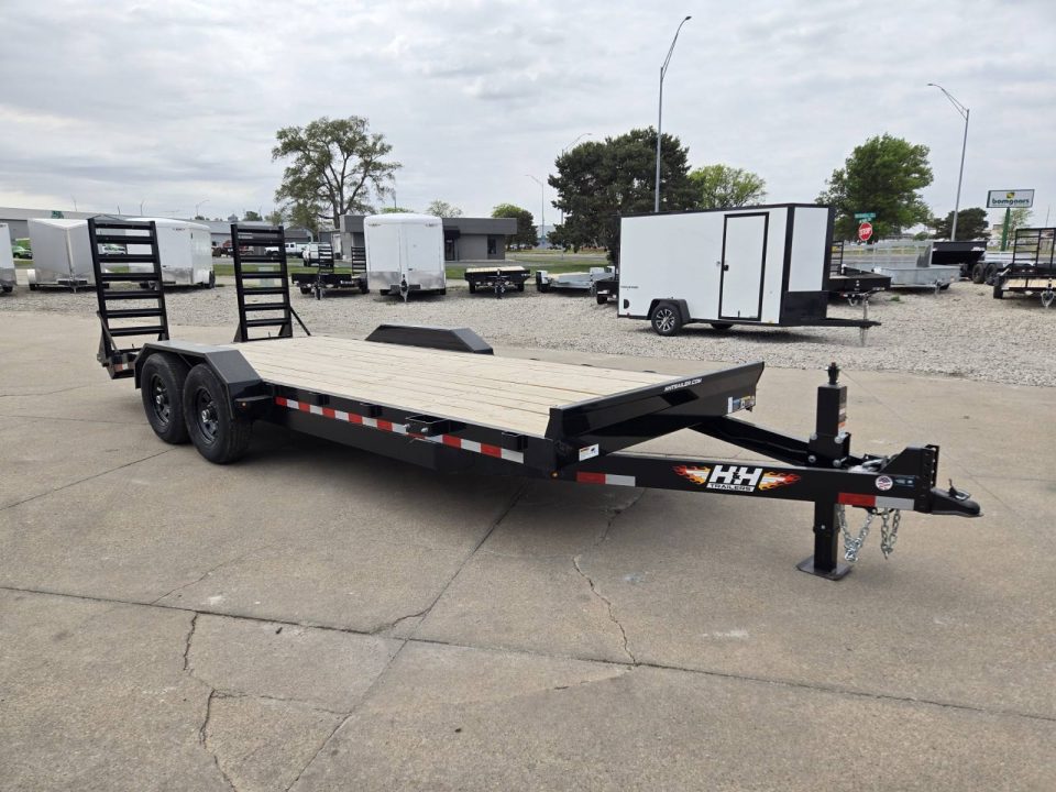 New 2026 H&H Trailers 82x18+2 Industrial Equipment Trailer 14K Equipment Trailer