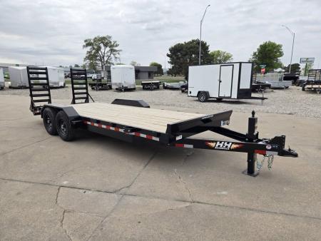 New 2026 H&H Trailers 82x18+2 Industrial Equipment Trailer 14K Equipment Trailer