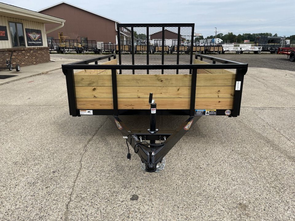 New 2026 H&H Trailers 76X10 Woodside 3K Utility Trailer