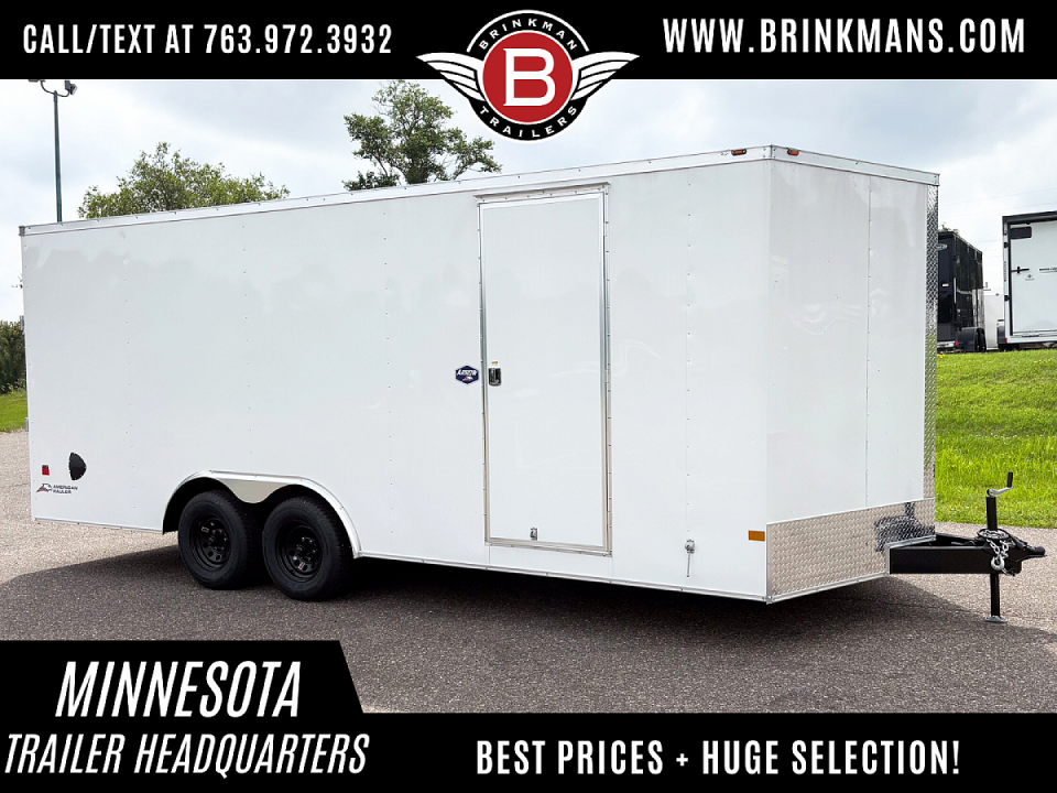 New 2026 American Hauler ARROW 8.5X20 WITH RAMP!